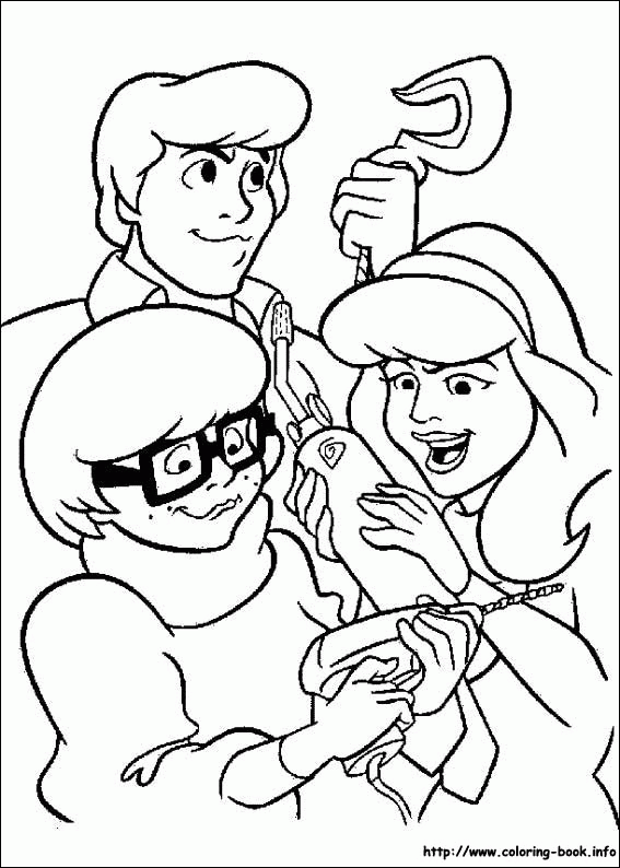Scooby Doo kolorowanki